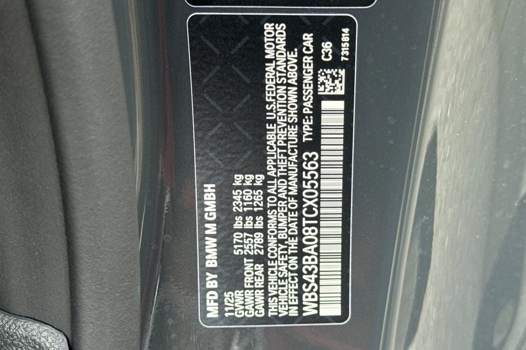 2026 BMW M4 Competition