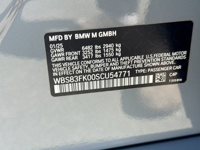 2025 BMW M5 Base