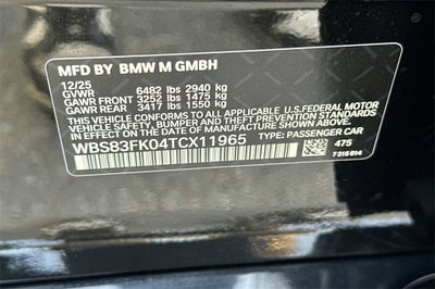 2026 BMW M5 Base