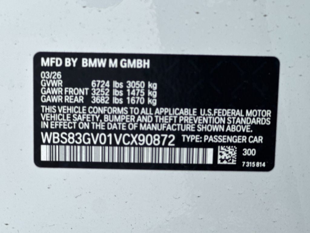 2027 BMW M5 Base