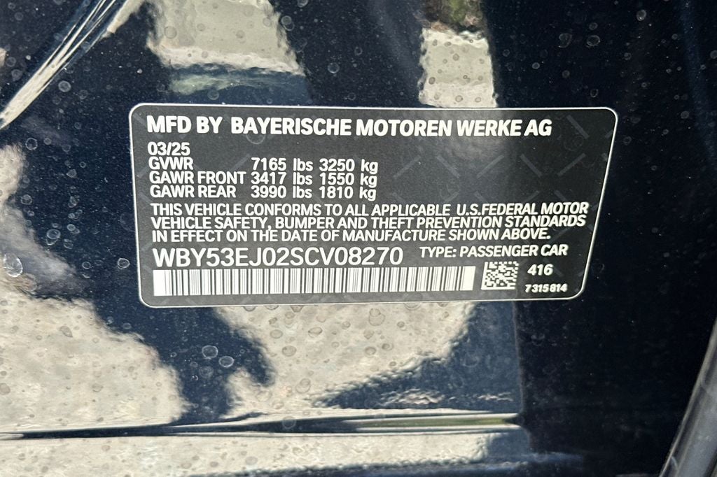 2025 BMW i7 xDrive60