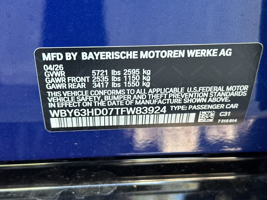 2026 BMW i4 eDrive40