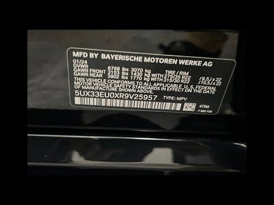 2024 BMW X5 M60i