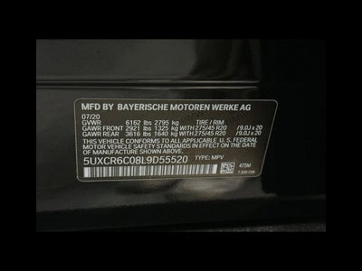 2020 BMW X5 xDrive40i