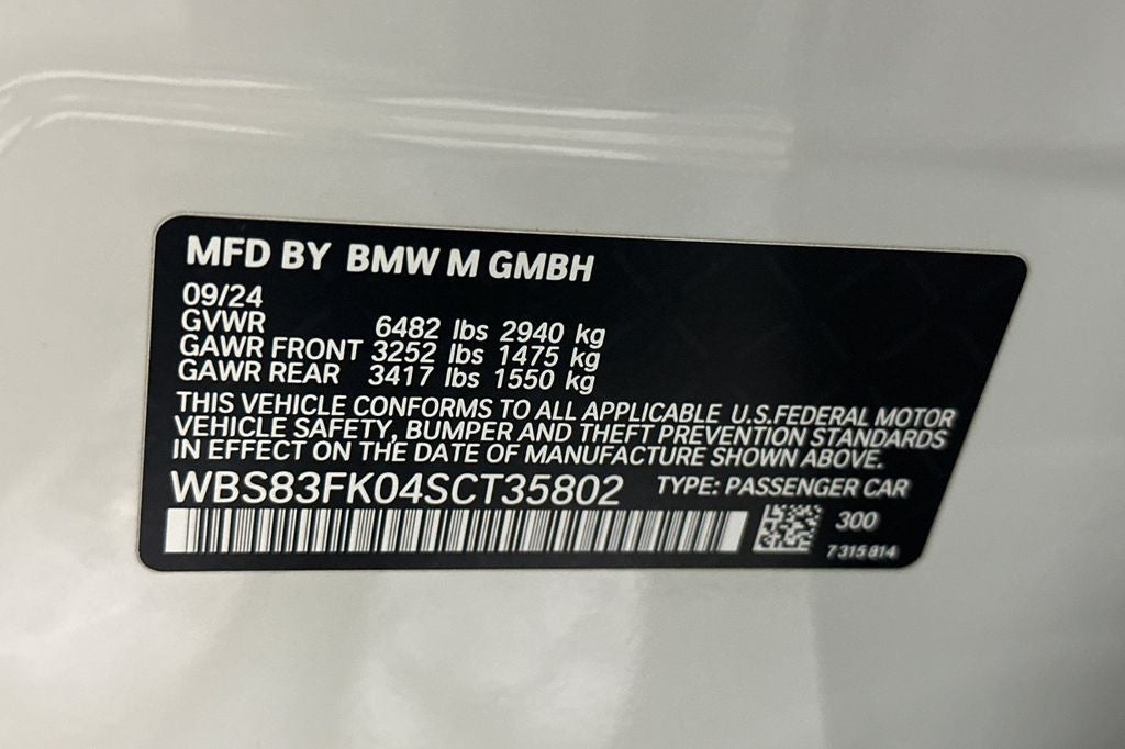 2025 BMW M5 Base