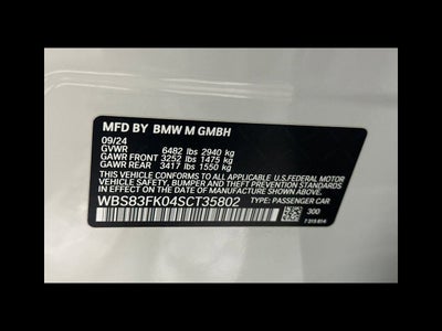 2025 BMW M5 Base